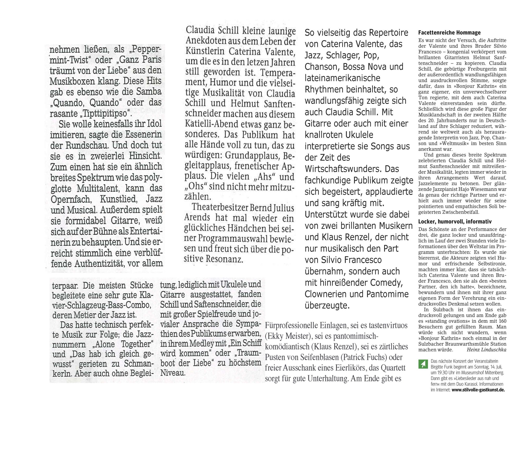 Pressebericht Offenburg